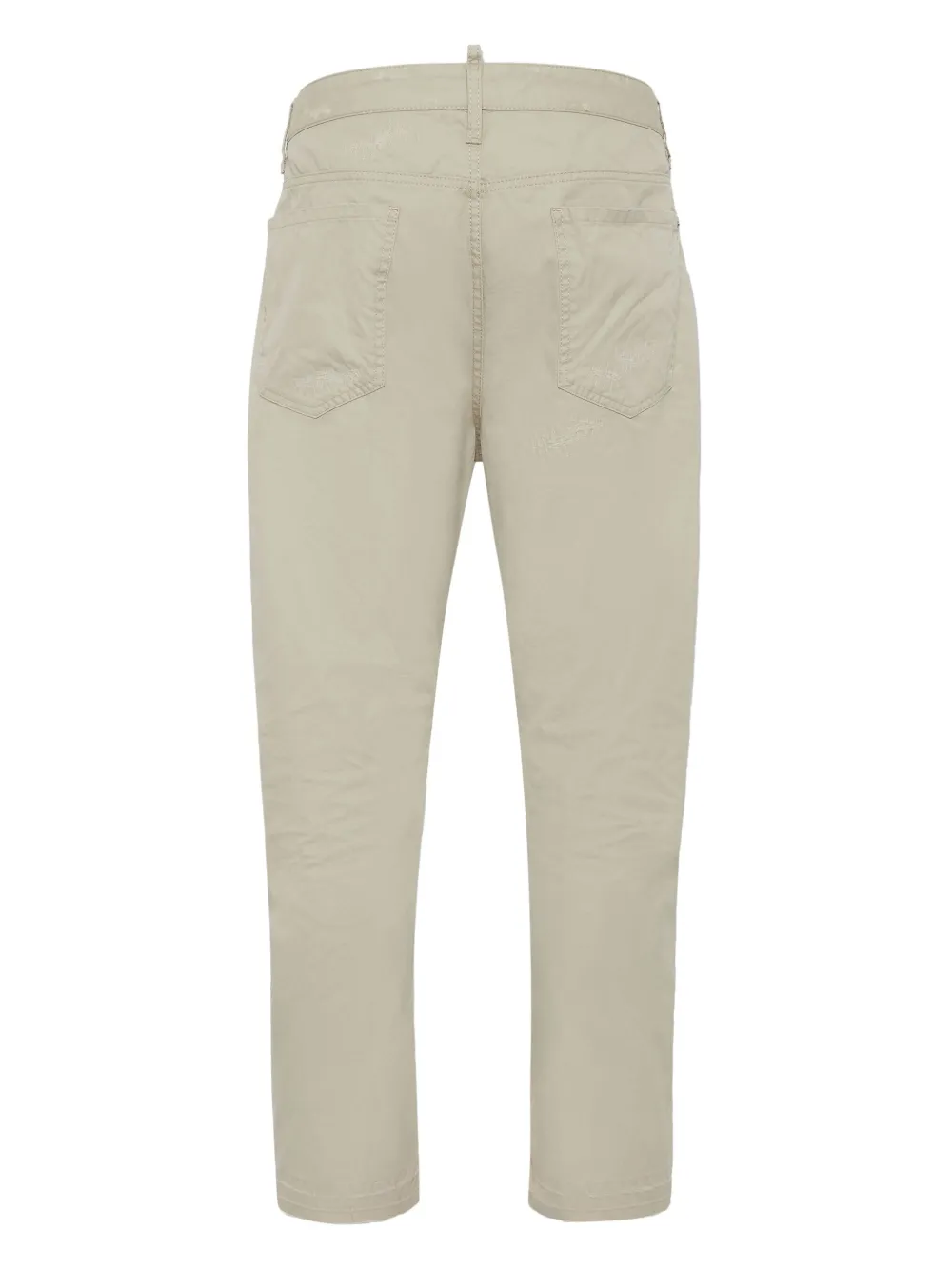 DSQUARED2 Broek met gerafeld effect - Beige