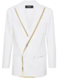 DSQUARED2 double-breasted blazer - White