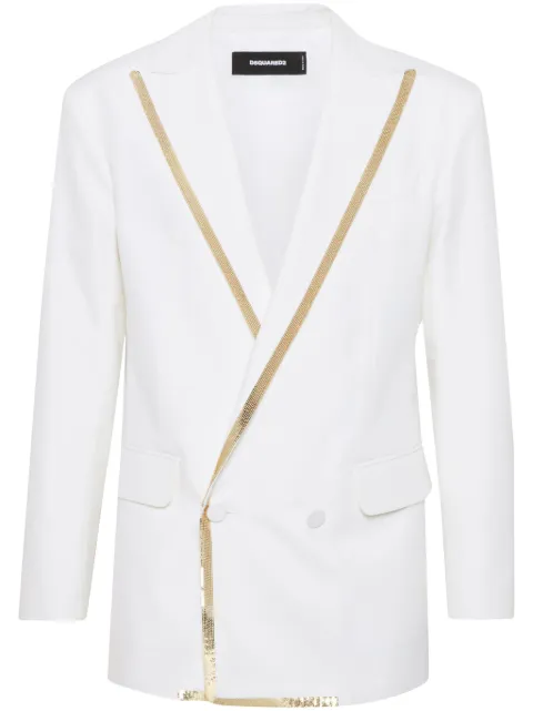 DSQUARED2 blazer con doble botonadura