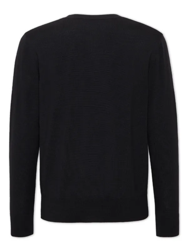 DSQUARED2 Pullover Mit D2 Leaf-Intarsie | Schwarz | FARFETCH DE