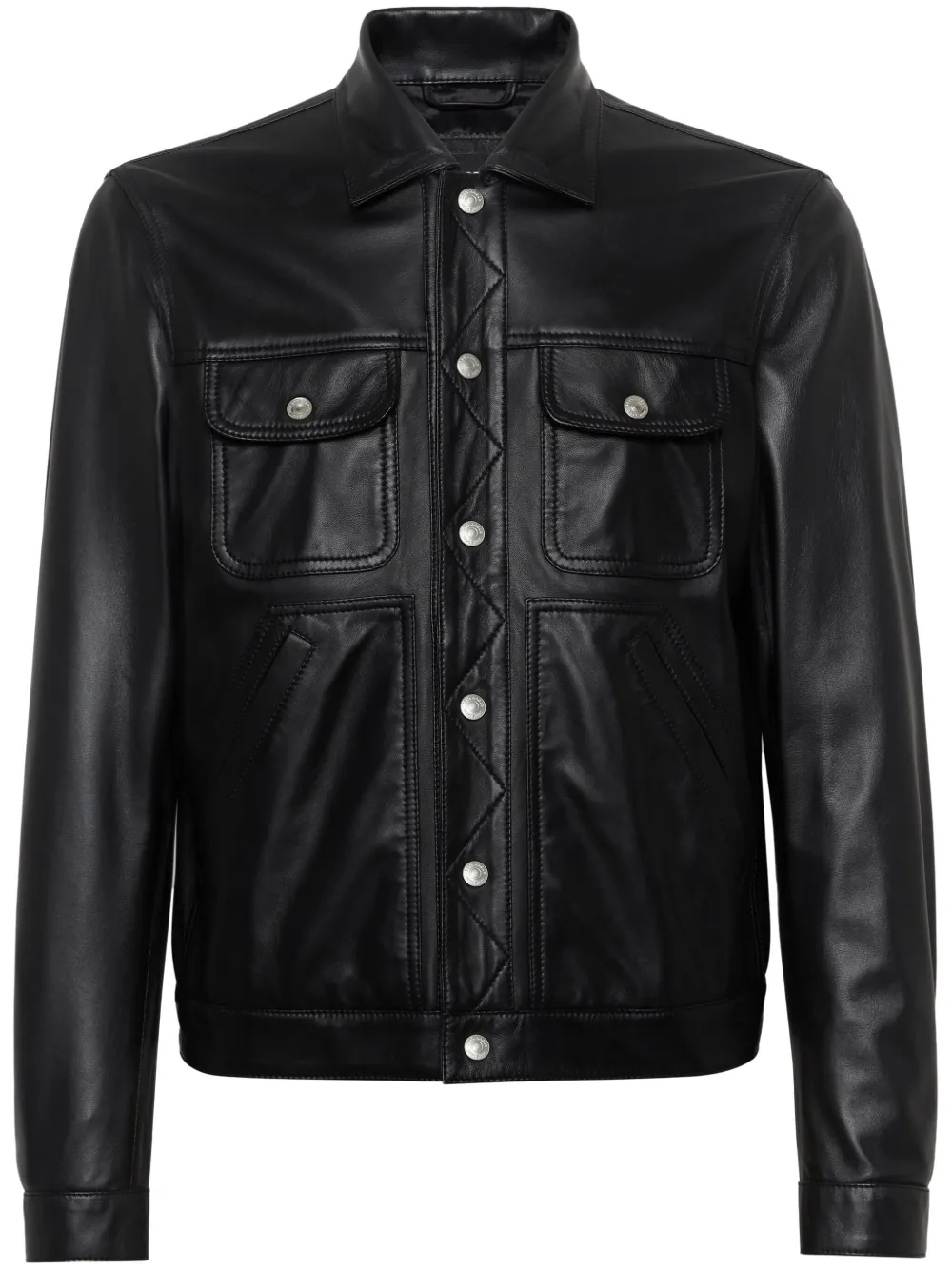 DSQUARED2 chamarra biker con cierre | negro | Image 1