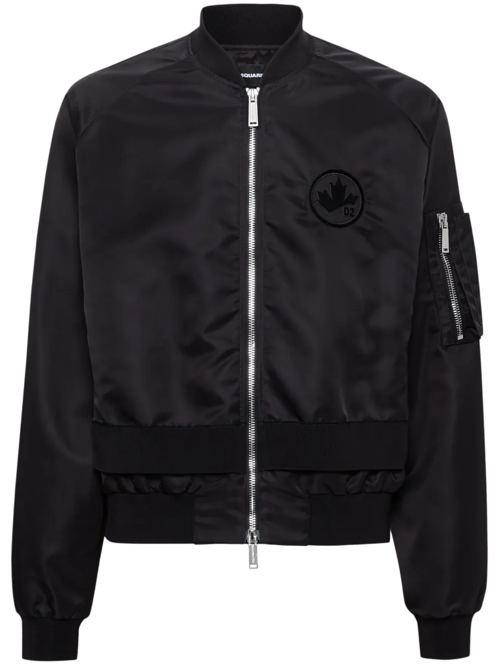 DSQUARED2 Bomber con applicazione | nero | Image 1