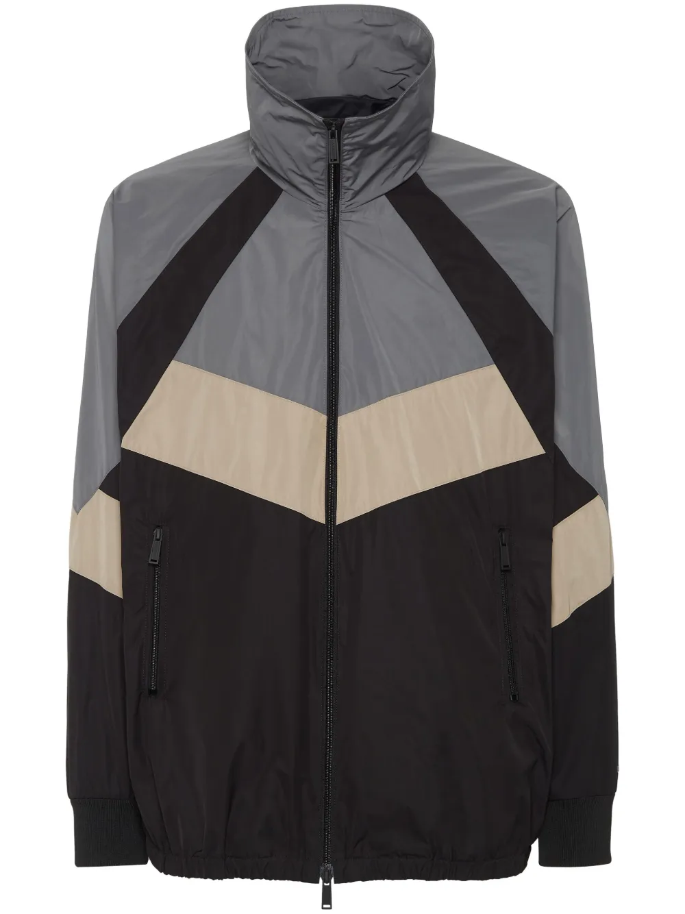 DSQUARED2 colour-block windbreaker | Grey | Image 1
