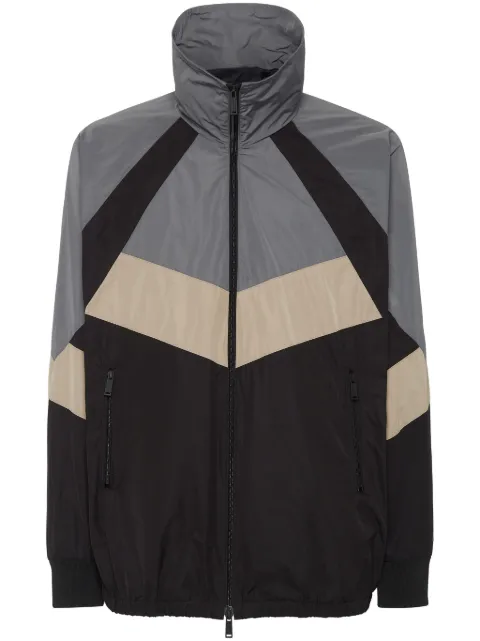 DSQUARED2 colour-block windbreaker