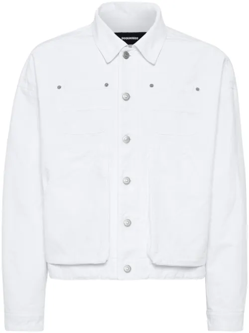 DSQUARED2 veste en jean - Blanc - DSQUARED2 - Modalova