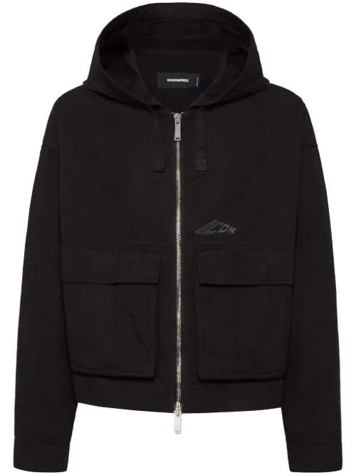 Veste à patch logo - DSQUARED2 - Modalova