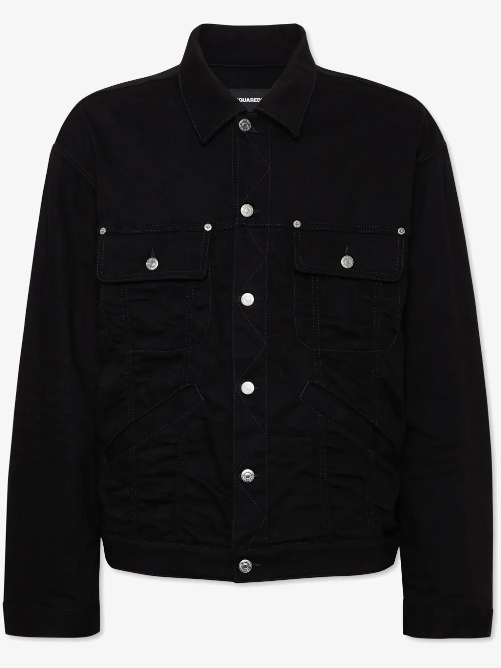 DSQUARED2 denim jacket | Black | Image 1
