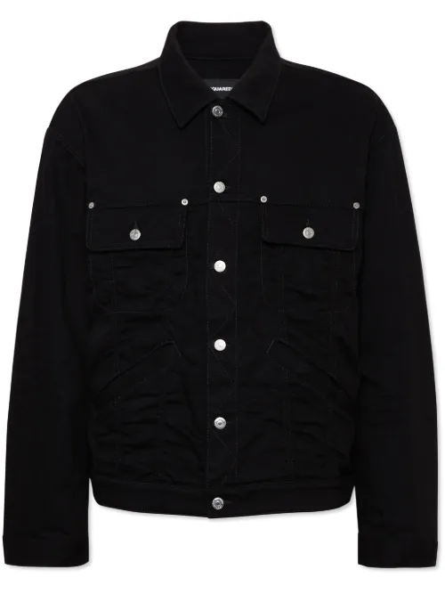DSQUARED2 veste en jean - Noir - DSQUARED2 - Modalova