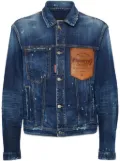 DSQUARED2 logo-patch denim jacket - Blue