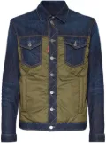 DSQUARED2 two-tone denim jacket - Blue