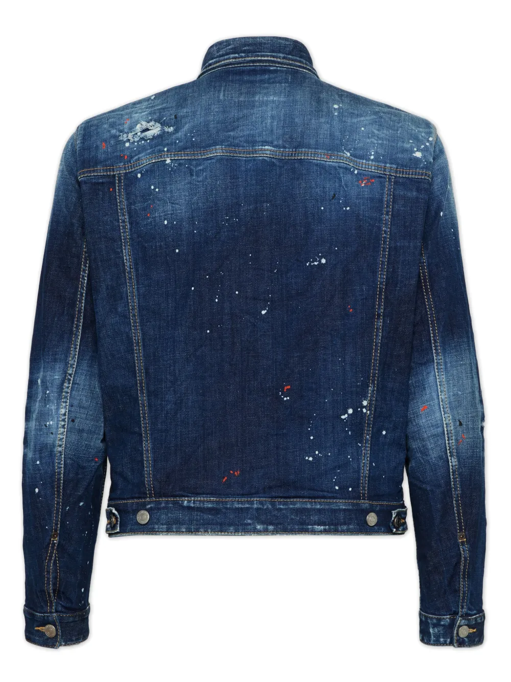 DSQUARED2 paint-splattered denim jacket | Denim Jackets | Image 2