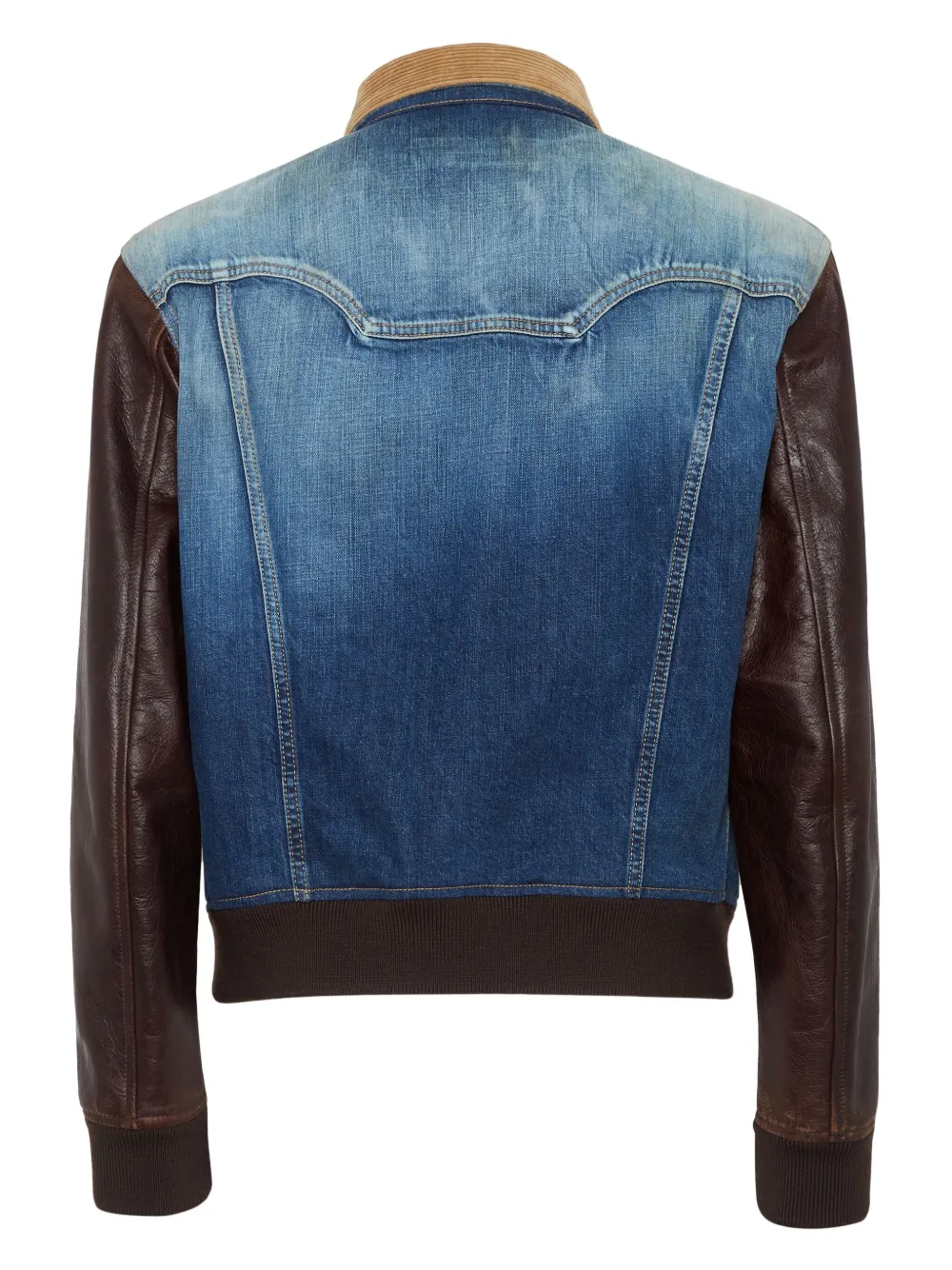 DSQUARED2 mixed-material denim jacket | Denim Jackets | Image 2