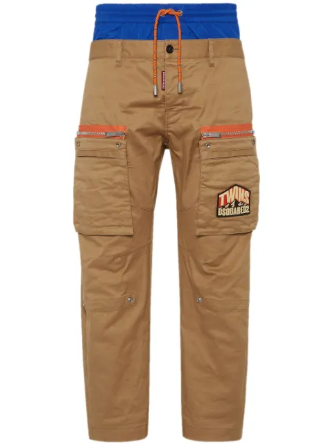 DSQUARED2 cotton cargo trousers