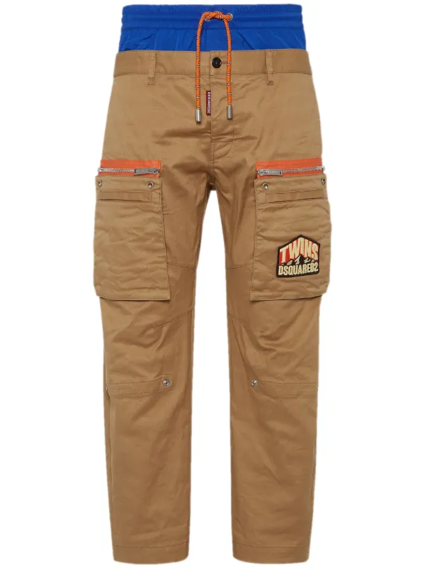 DSQUARED2 カーゴパンツ DSQUARED2】SEXY CARGO PANTS カーゴパンツ ベージュ SS24 (D