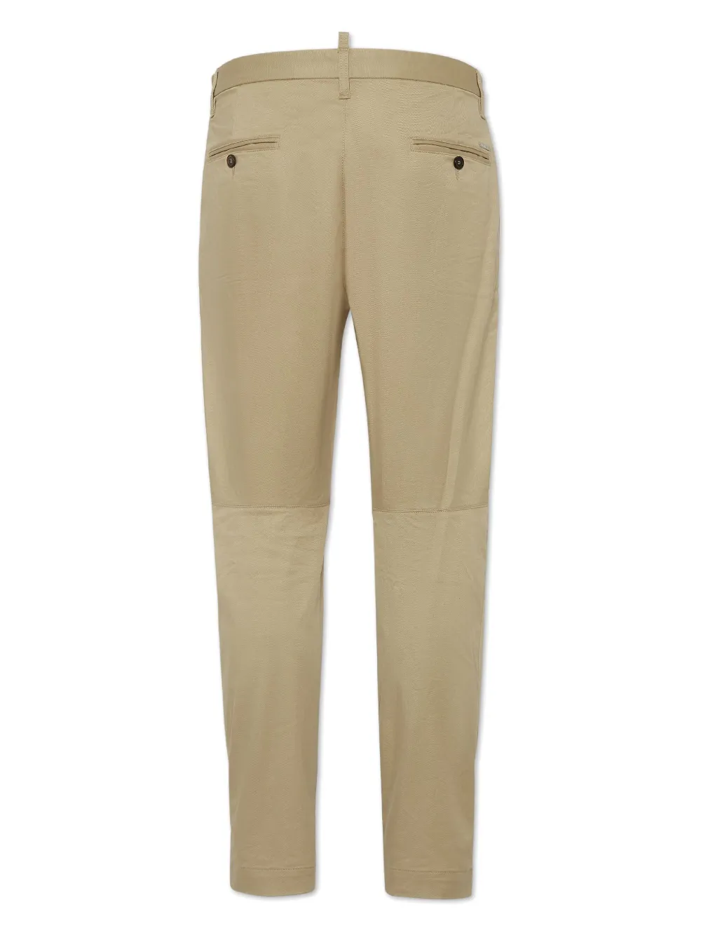 DSQUARED2 pantalon en coton à coupe fuselée | Pantalons cigarette | Image 2