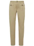 DSQUARED2 cotton tapered trousers - Neutrals