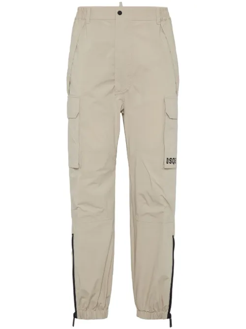 Pantalon droit à poches cargo - DSQUARED2 - Modalova