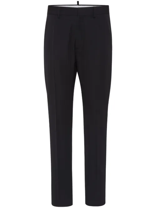 Pantalon fuselé en laine vierge - DSQUARED2 - Modalova