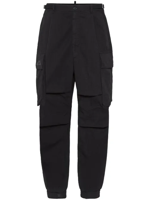 Pantalon en coton à coupe droite - DSQUARED2 - Modalova