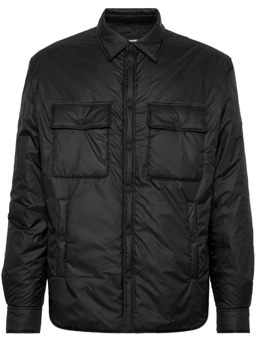 DSQUARED2 sobrecamisa capitonada | negro | Image 1