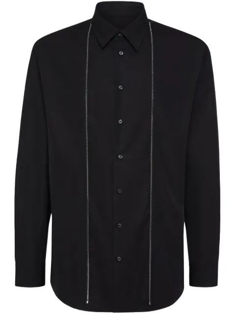 DSQUARED2 camisa con detalle de apliques