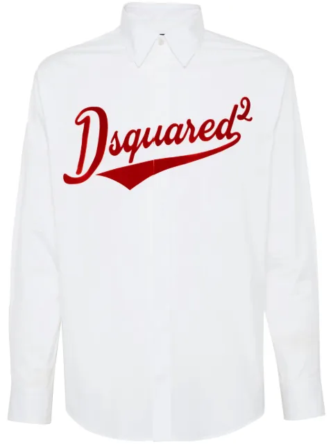 DSQUARED2 logo-print shirt