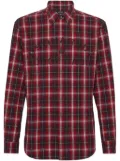 DSQUARED2 plaid button-front shirt