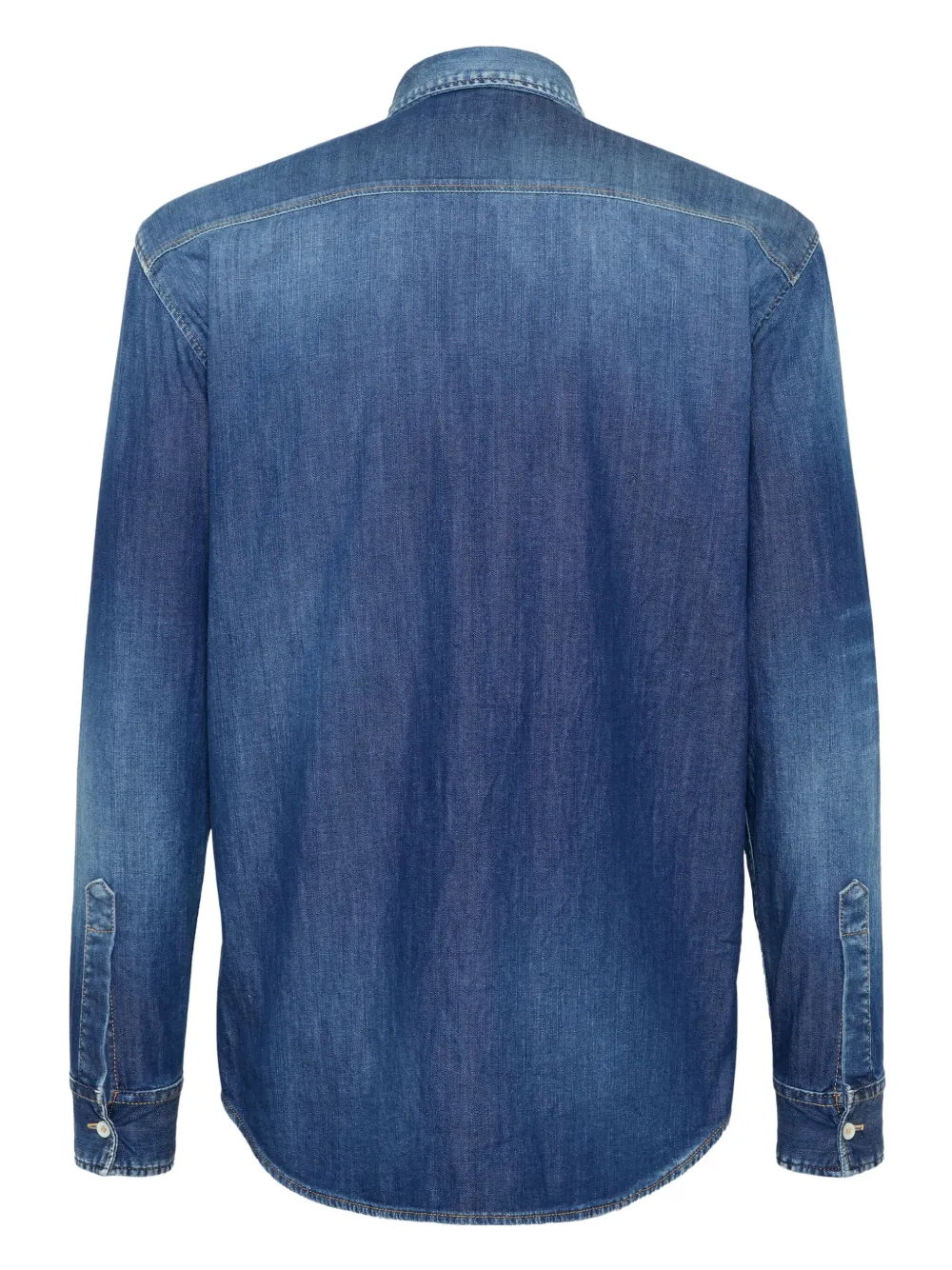 DSQUARED2 dark-wash relaxed shirt | Image 2