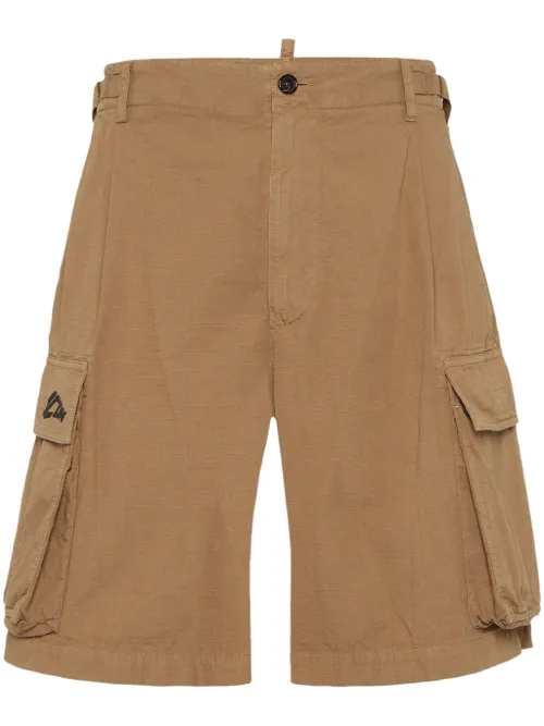 Short en coton à poches cargo - DSQUARED2 - Modalova