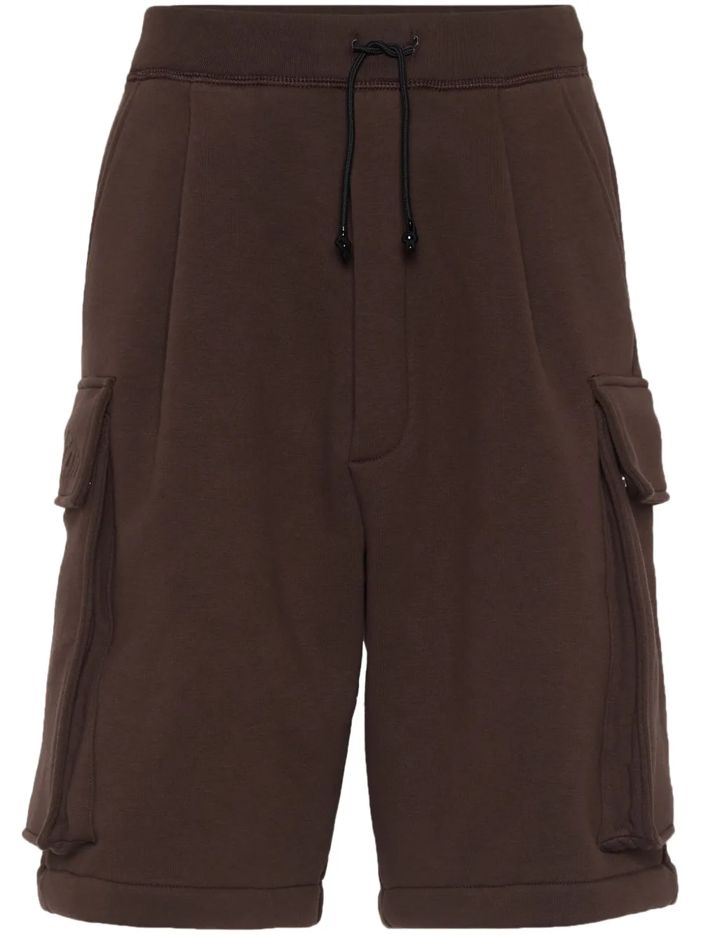 DSQUARED2 Katoenen trainingsshorts Bruin