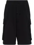 DSQUARED2 cotton track shorts - Black