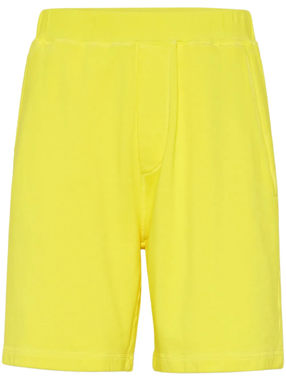 DSQUARED2 logo-print track shorts | Yellow | Image 1