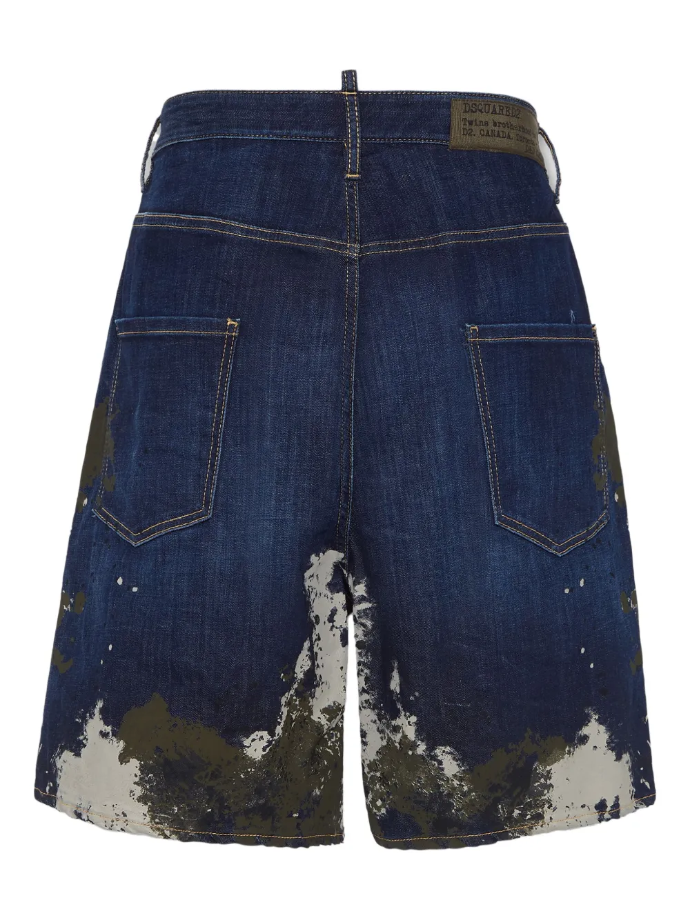 DSQUARED2 Bermuda jeans de algodão stretch | Shorts Jeans | Image 2