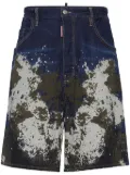 DSQUARED2 stretch-cotton denim shorts - Blue