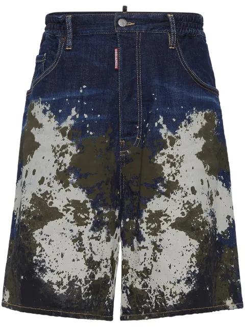 DSQUARED2 shorts de mezclilla stretch