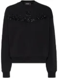 DSQUARED2 sequin-embellished sweatshirt - Black