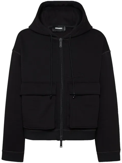 DSQUARED2 Icon zip-up hoodie