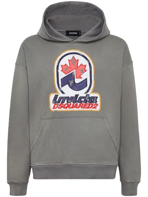 Hoodie à logo appliqué - DSQUARED2 - Modalova