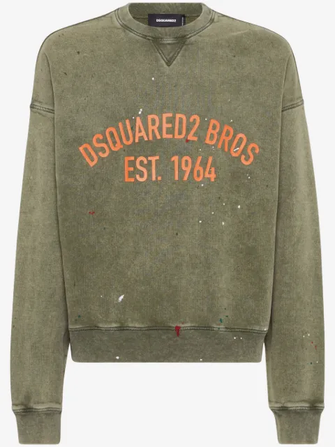 DSQUARED2 logo-print sweatshirt