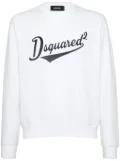 DSQUARED2 cotton sweatshirt - White