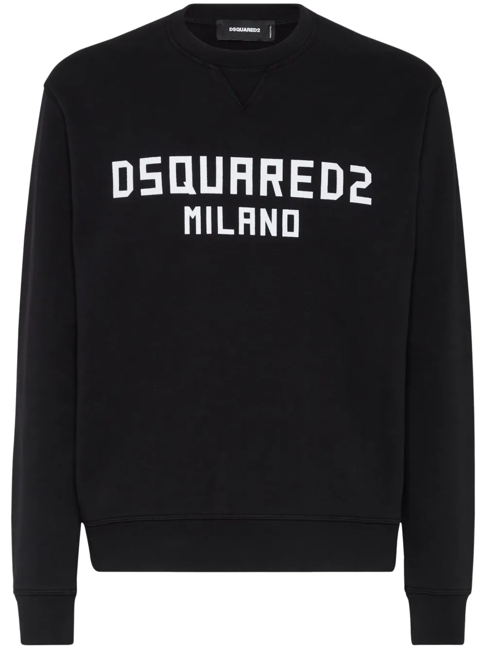 DSQUARED2 سويت شيرت قطن | أسود | Image 1