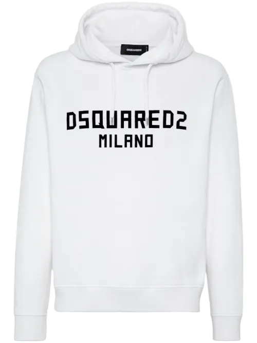 Hoodie à lien de resserrage - DSQUARED2 - Modalova