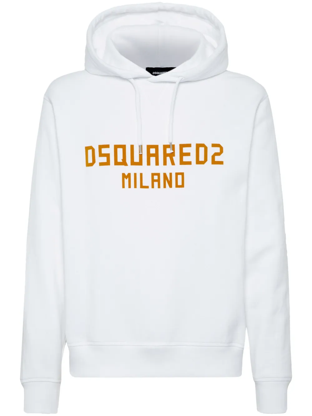 DSQUARED2 logo-print hoodie | White | Image 1