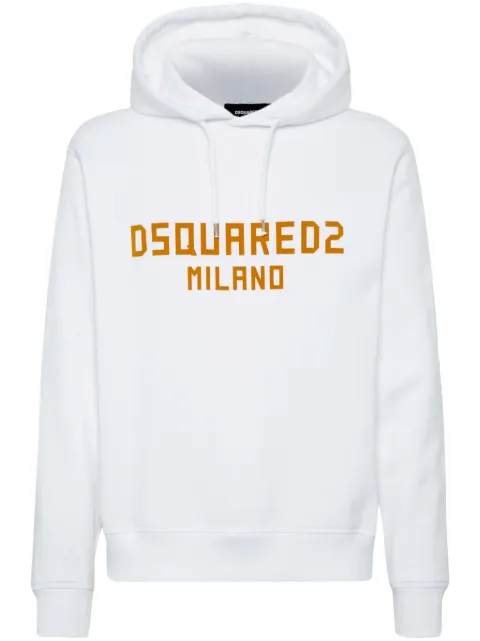 DSQUARED2 logo-print hoodie