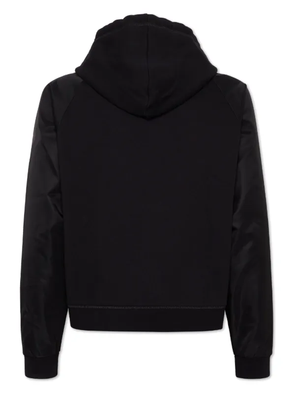 【合わせやすさ抜群】DSQUARED2 ジップアップパーカー DSQUARED2 ジップアップ パーカー | ブラック | FARFETCH JP