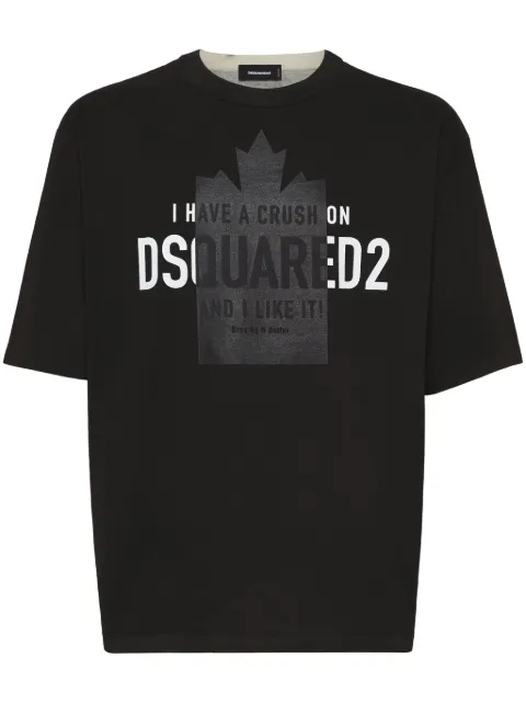 DSQUARED2 logo-print T-shirt