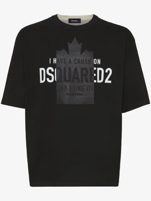 DSQUARED2 logo-print T-shirt