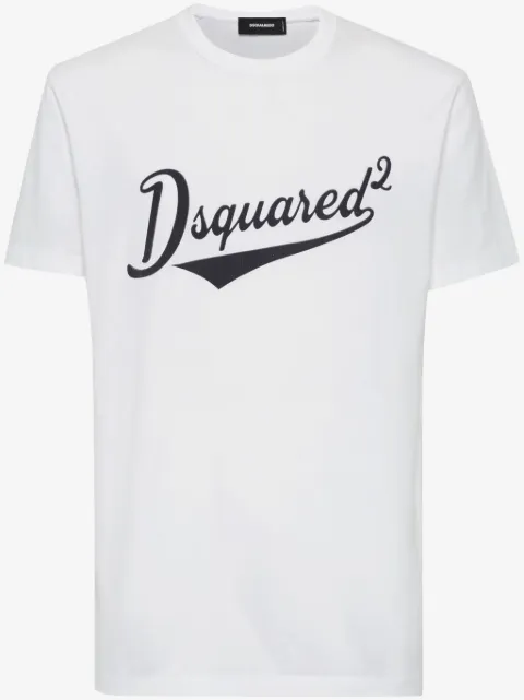 DSQUARED2 playera con logo estampado
