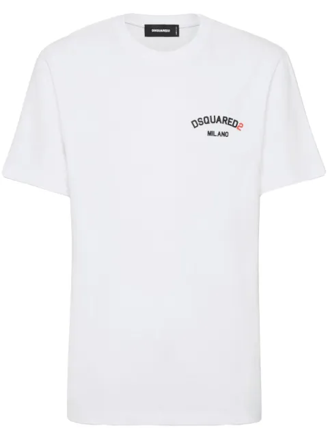 DSQUARED2 T-shirt med broderet logo