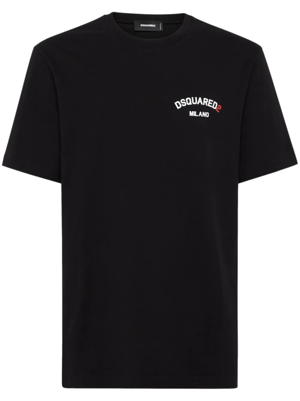 DSQUARED2 T-shirt met logoprint Zwart
